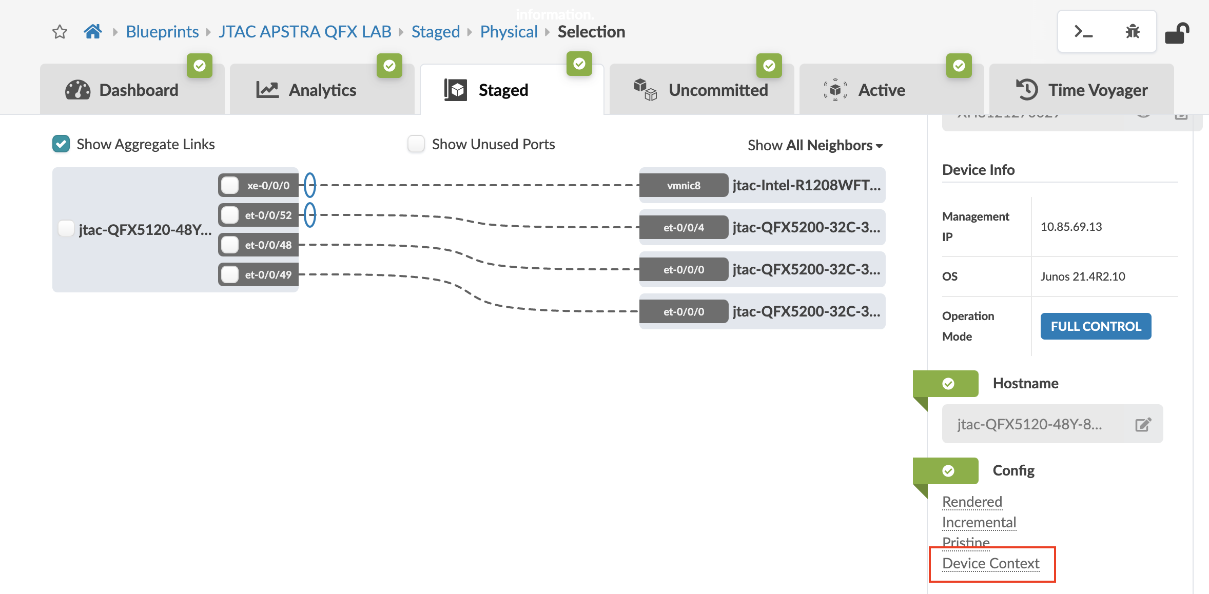Example DeviceModel in Apstra 4.1.0 Onwards