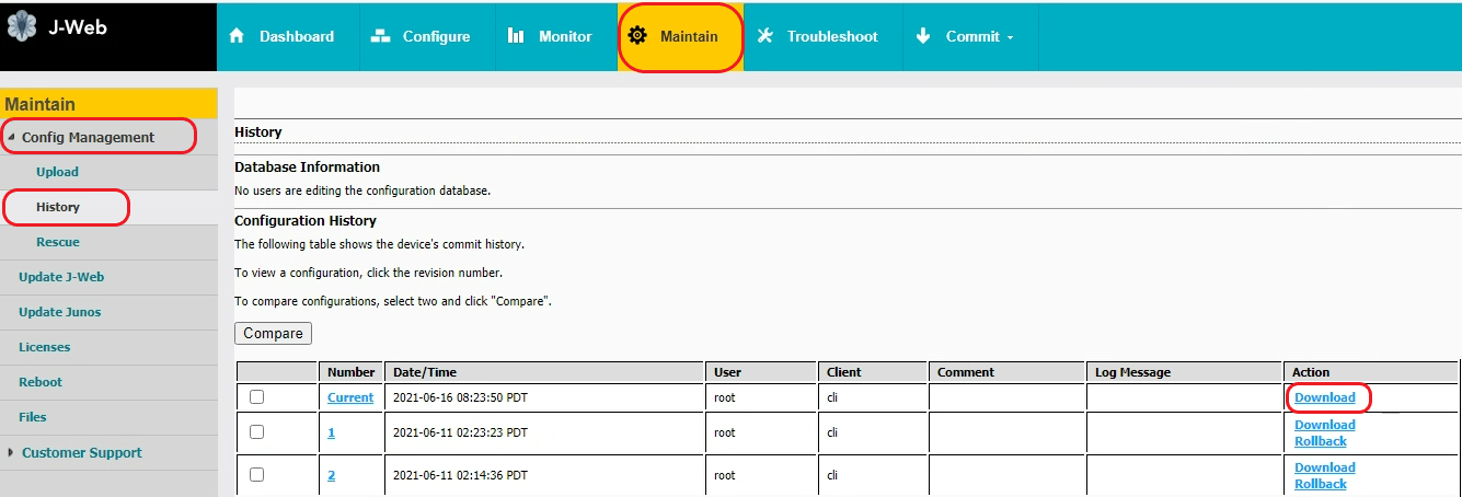 image showing jweb steps